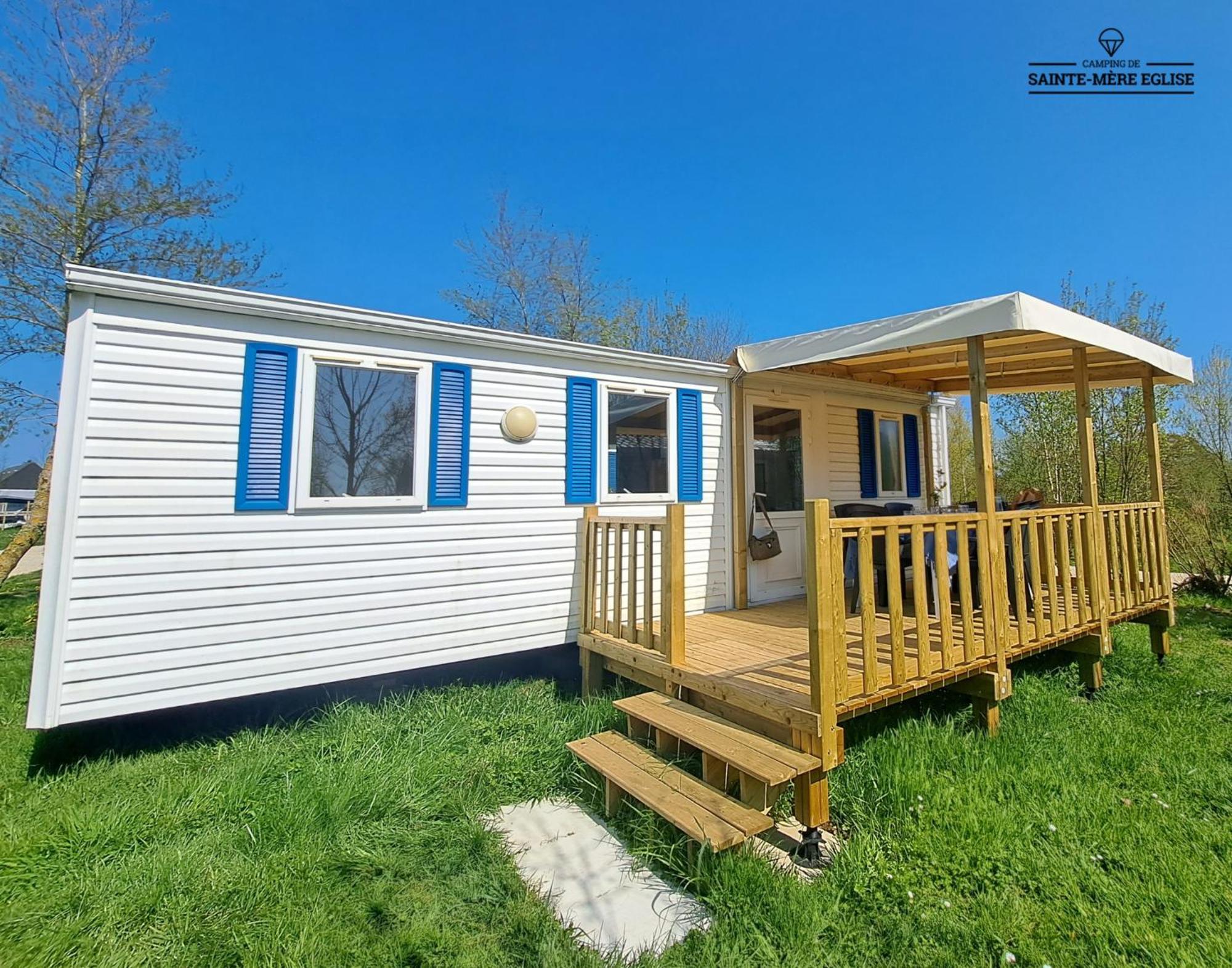 Camping Sainte Mere Eglise Exterior foto